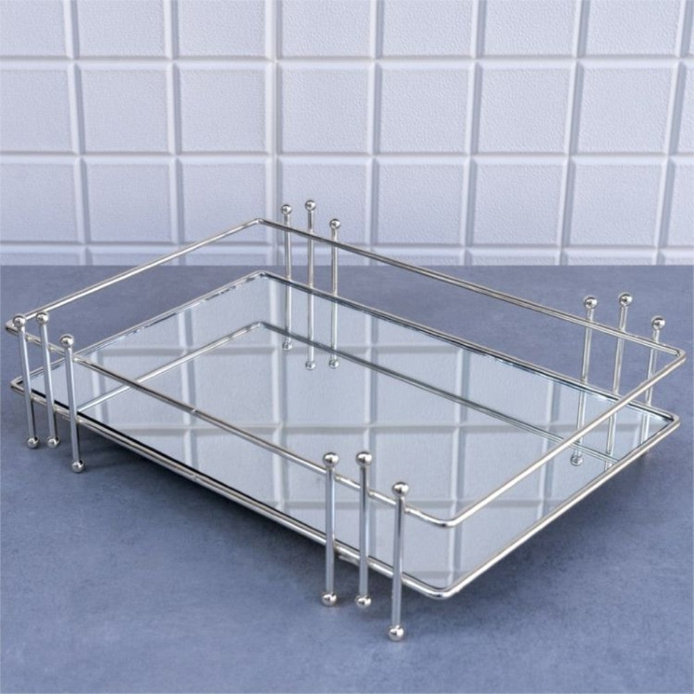 Rectangular Mirror Tray