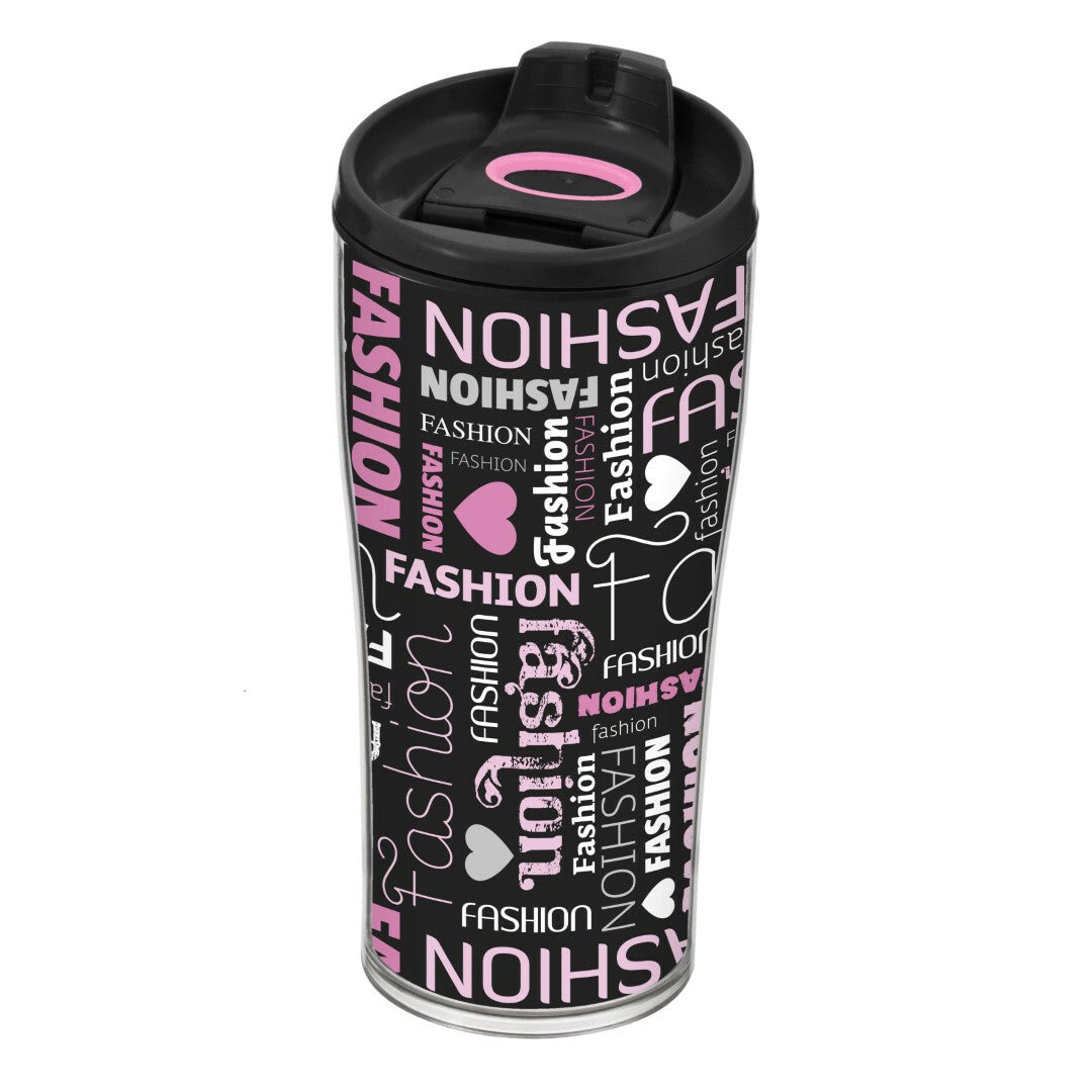 Travel Coffee Mug - Fashion Design