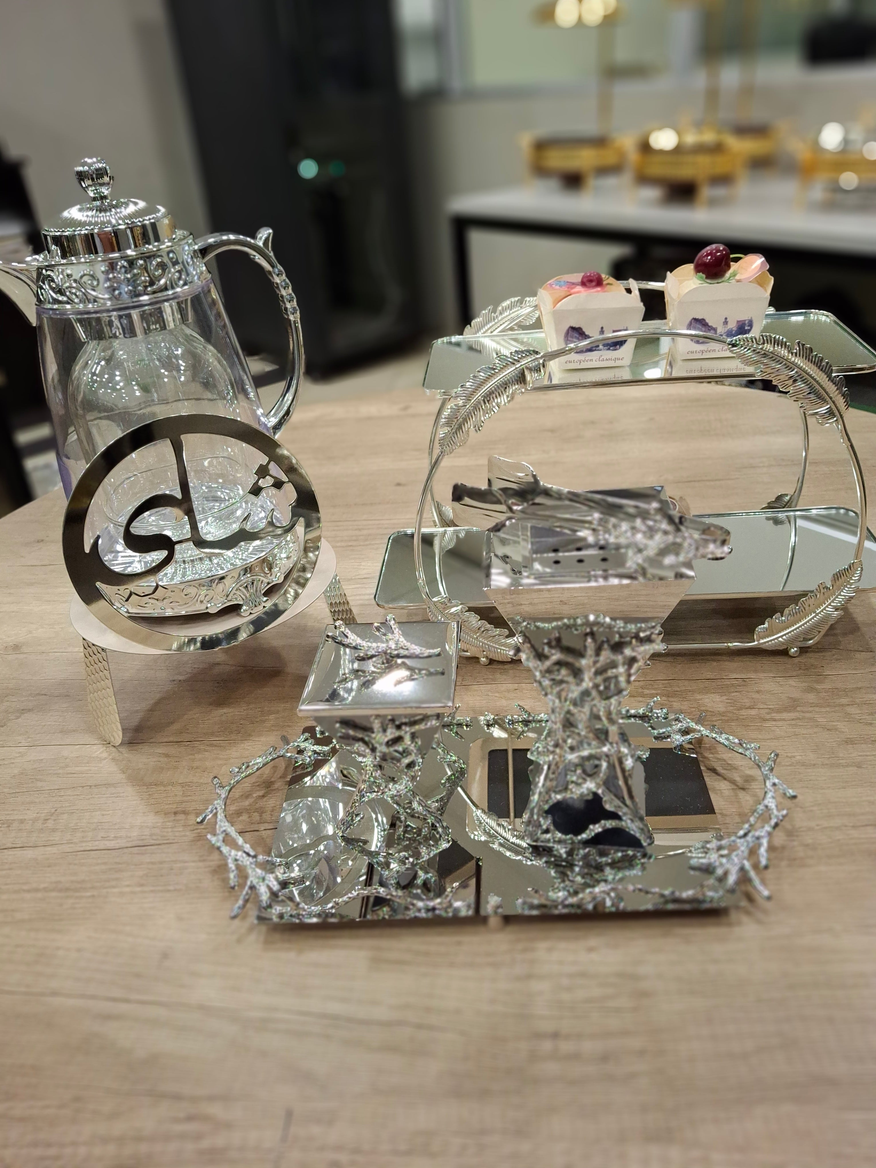 Burner Set Exclusive Metal and intricate detailing -4pc set EXCLUSIVE PROMO OFFER