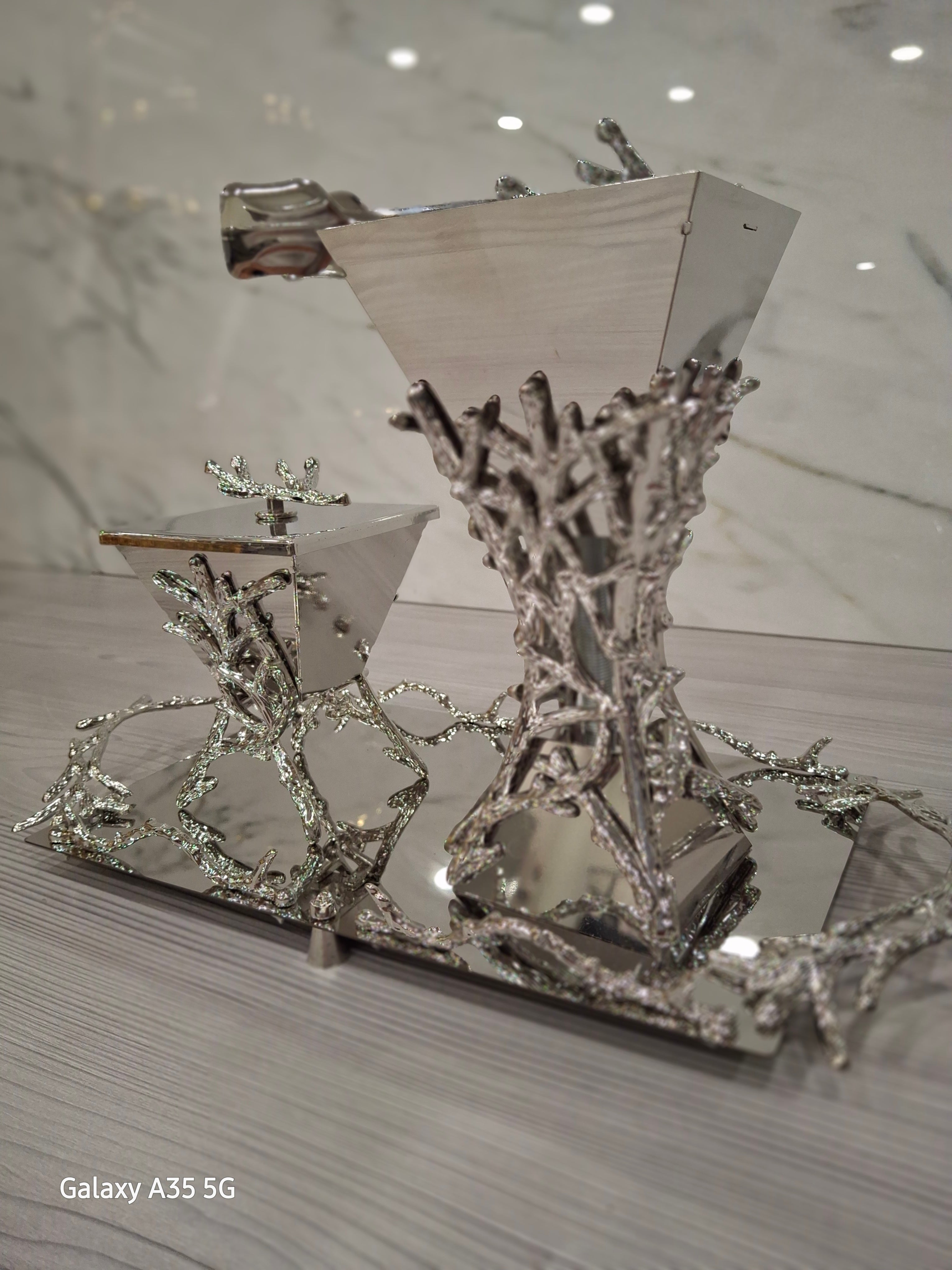 Burner Set Exclusive Metal and intricate detailing -4pc set EXCLUSIVE PROMO OFFER