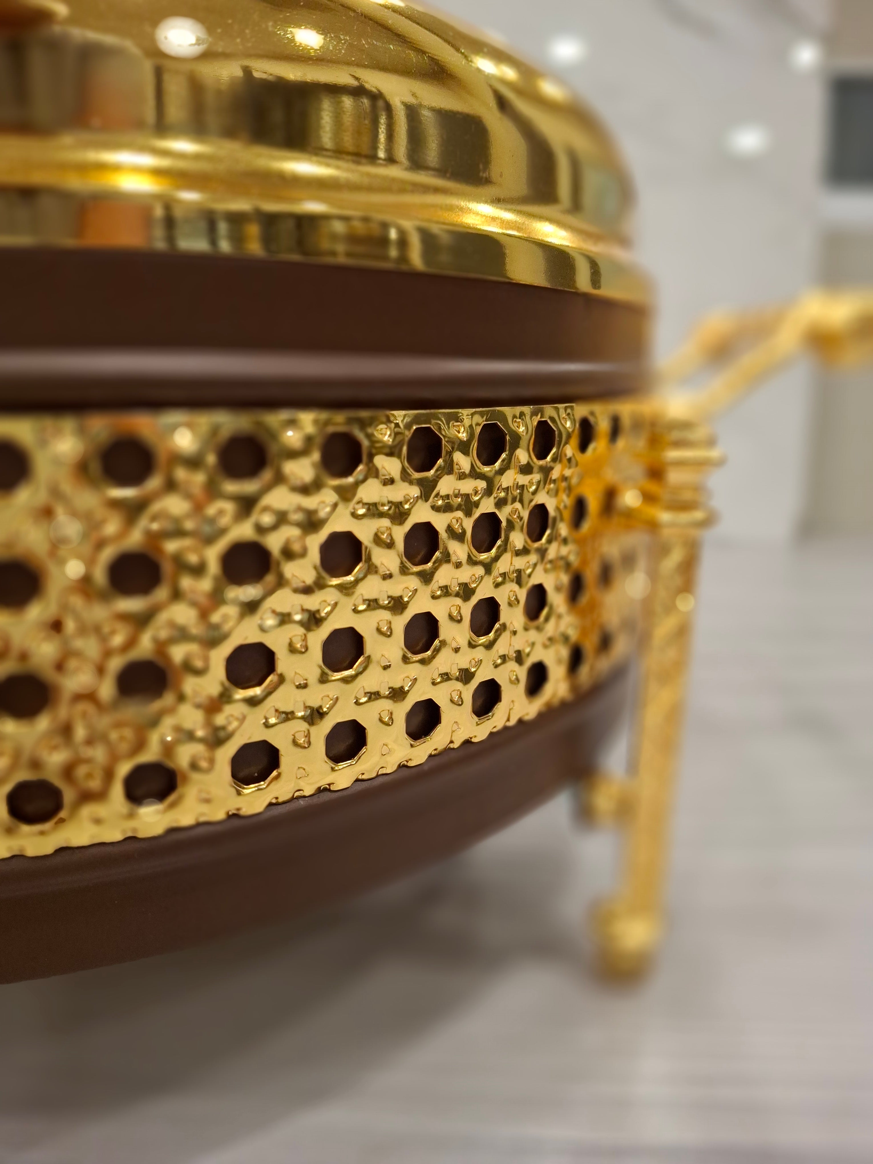 CHAFING DISHES DESIGNER COLLECTION OVAL W/FLOATING LID COFEE 1.5L -PROMO DEAL