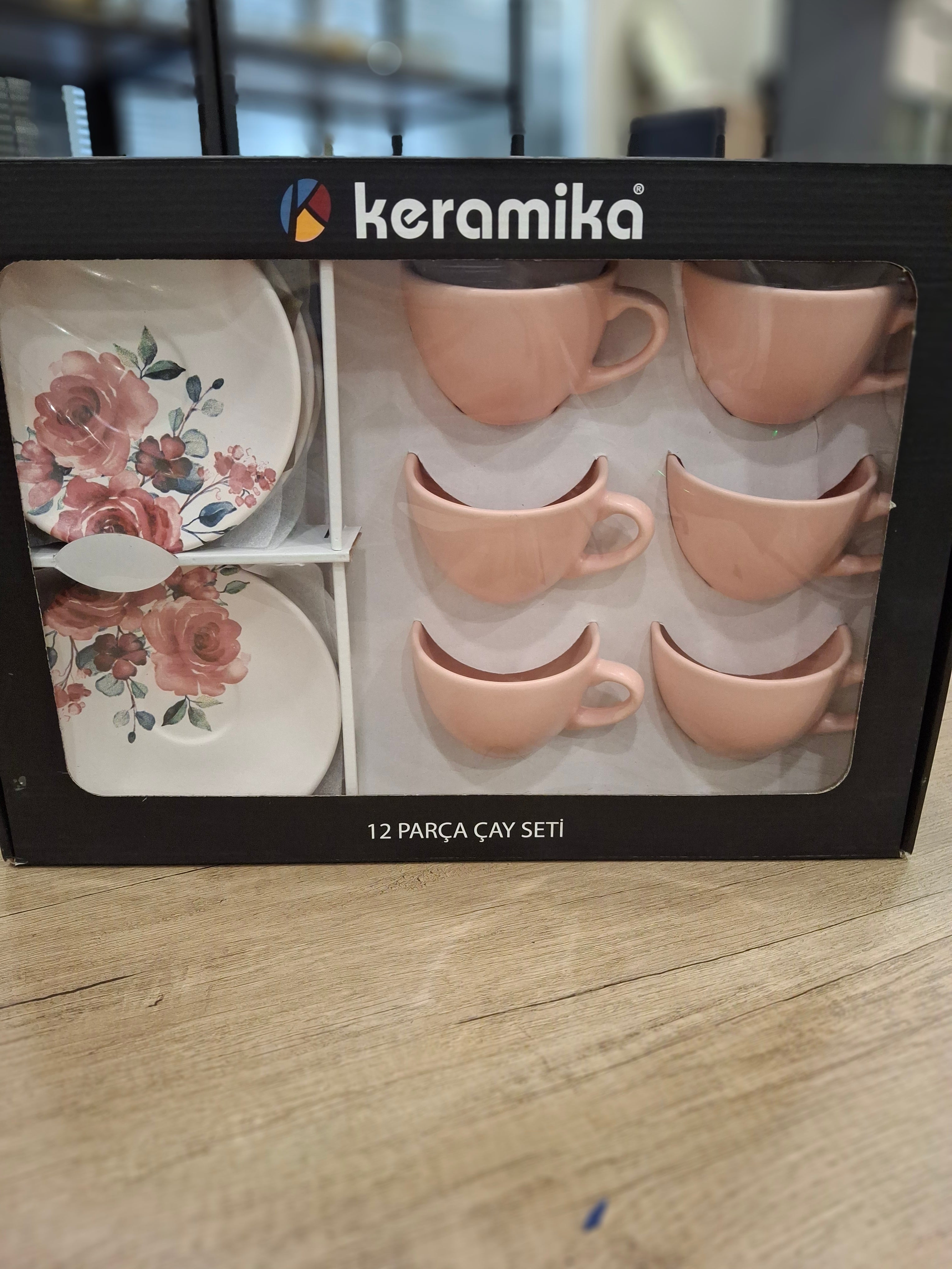 6pc Teacup & Saucer Set