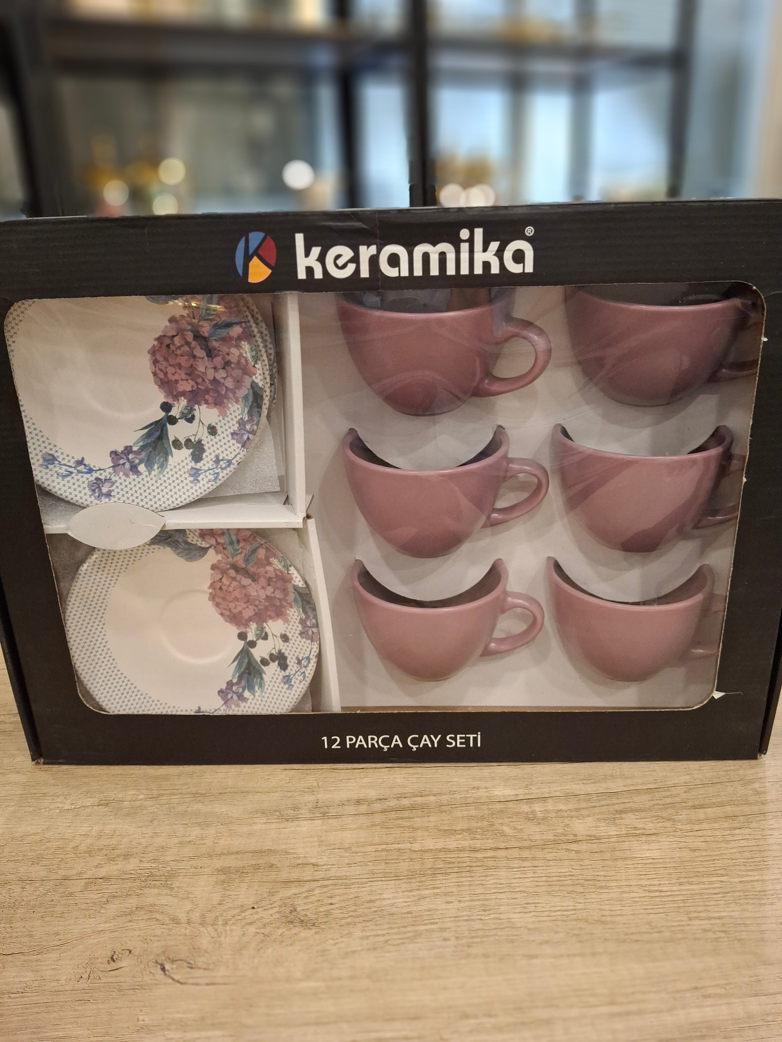 6pc Teacup & Saucer Set