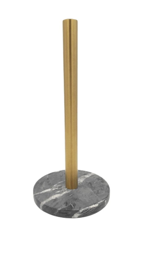 Kitchen Towel Stand with Round Marble Stone Base