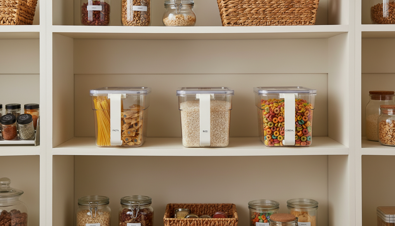 Storage Box Clear Acrylic w/lid and handle 3500ml