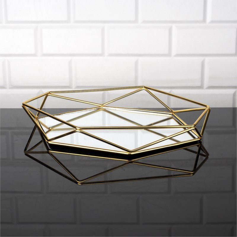 Prism Mirror Tray - Medium