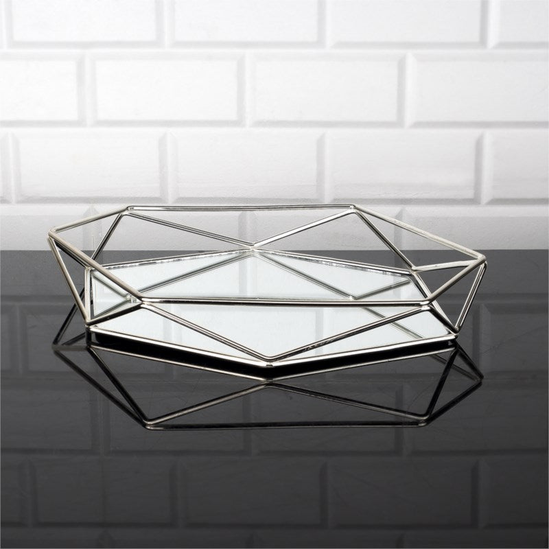 Prism Mirror Tray - Medium