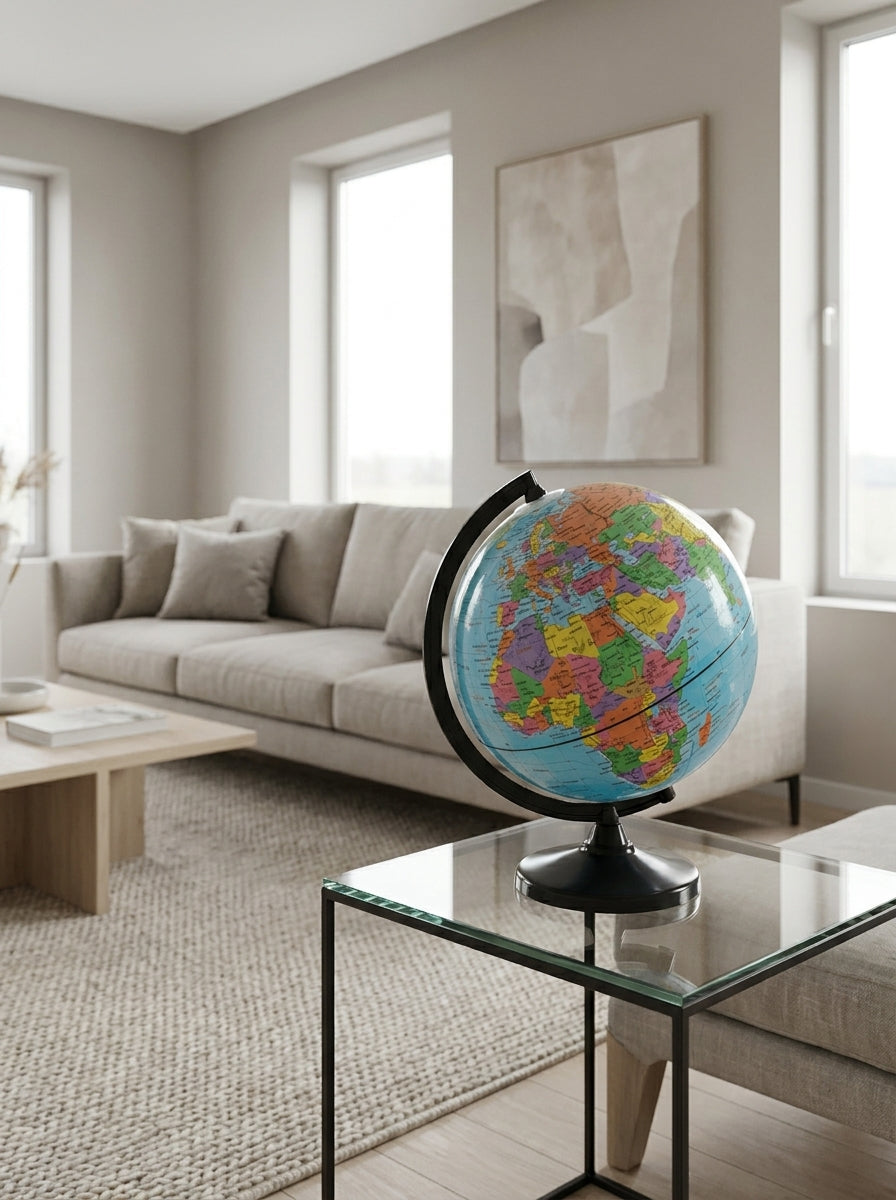 Rotating World Globe