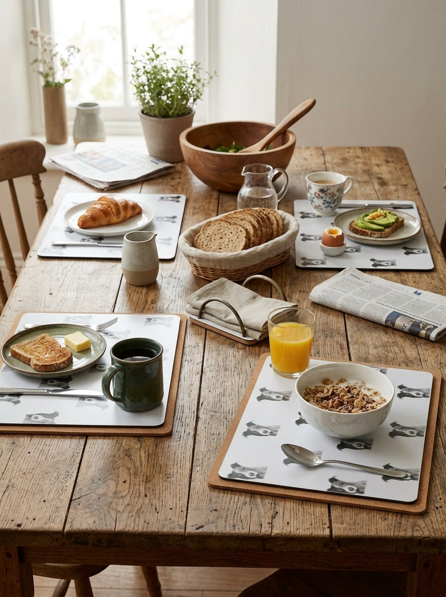 4 pack Puppy Placemats