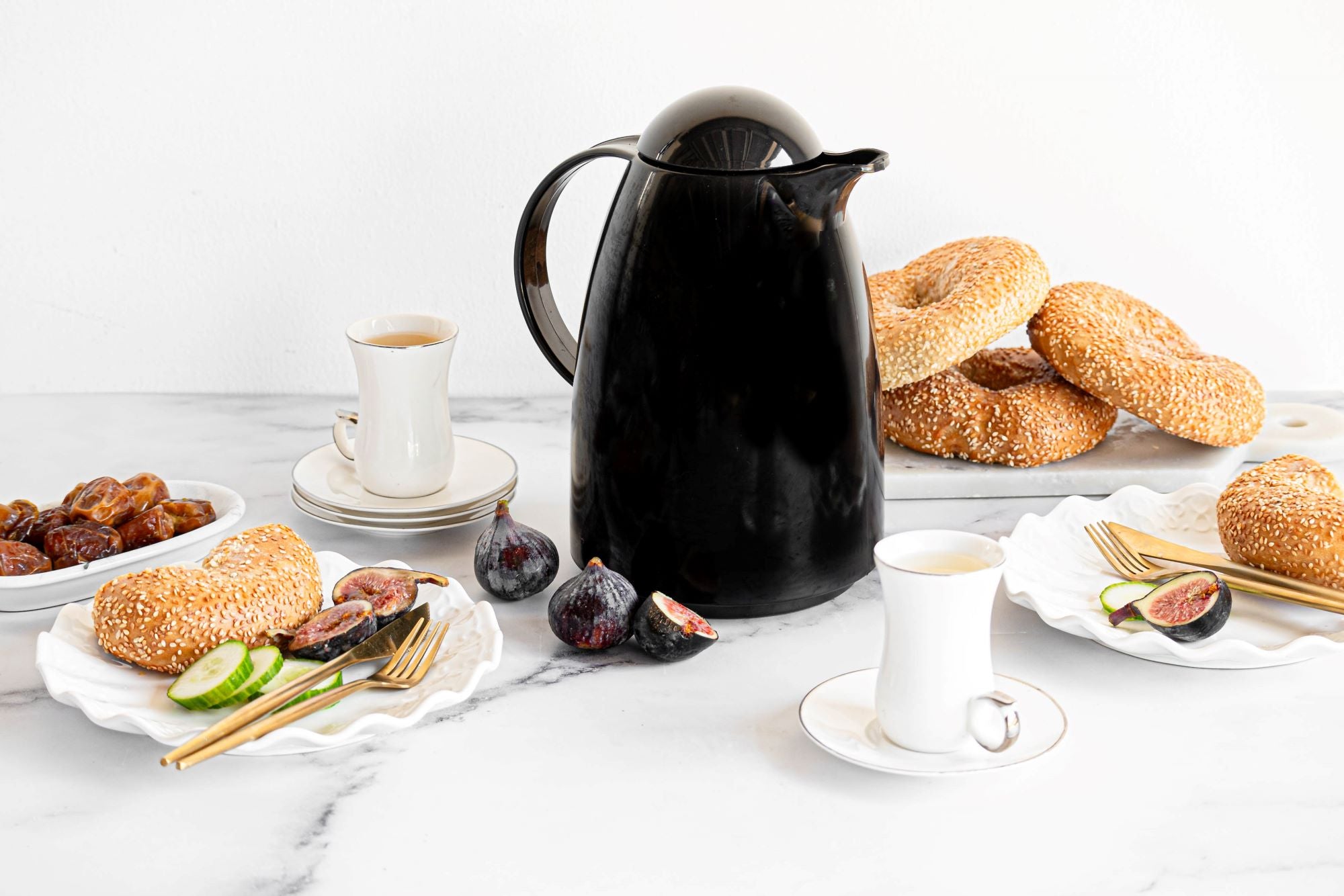 Depa Brand Classic Matte Black Flask - Promo deal