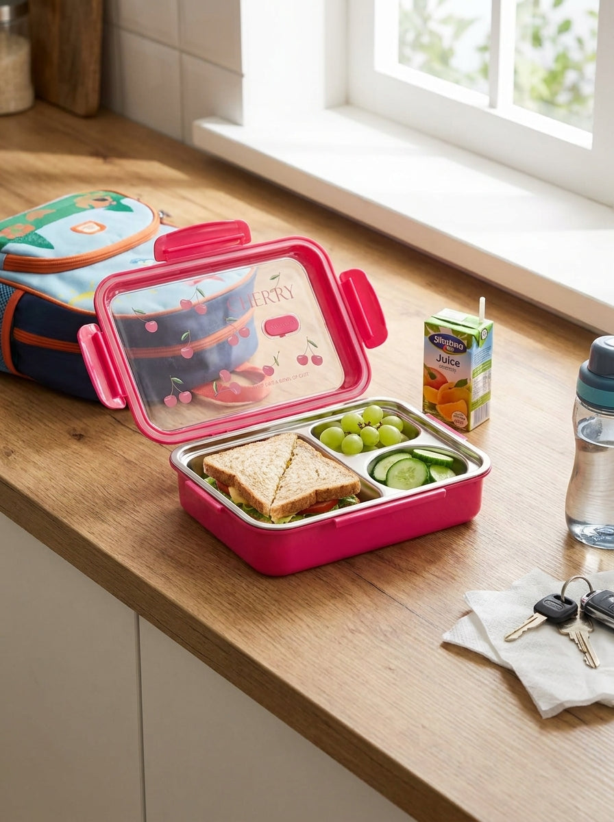 3-Compartment Lunch Box