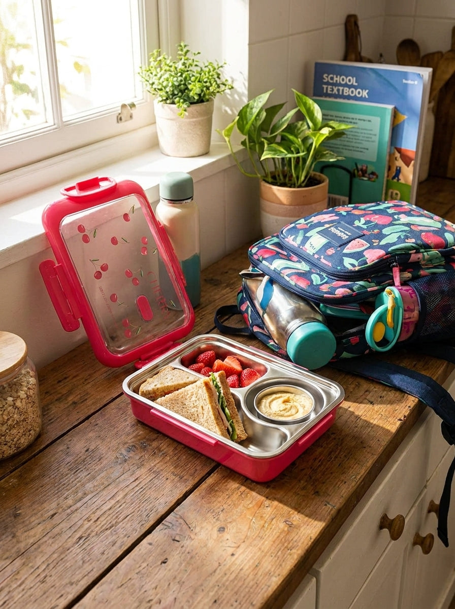 3-Compartment Lunch Box