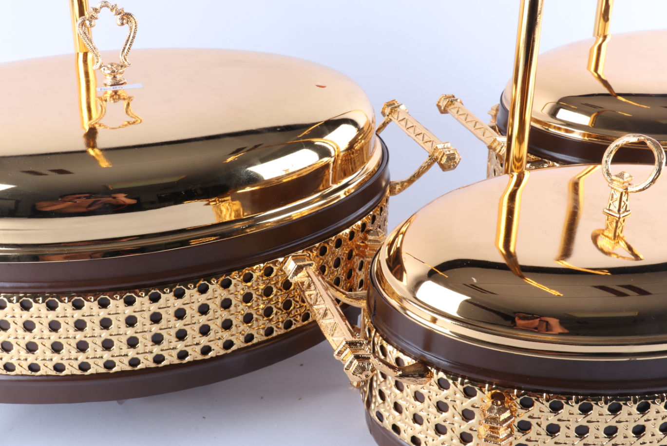 CHAFING DISHES DESIGNER COLLECTION OVAL W/FLOATING LID COFFEE 3LITRE PROMO OFFER