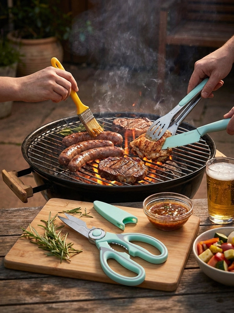 3-Piece Premium Braai & BBQ Tool Set