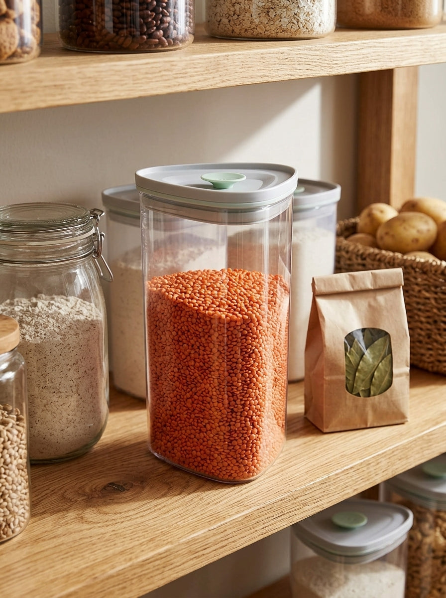 Storage Glass Jar with silicone lid
