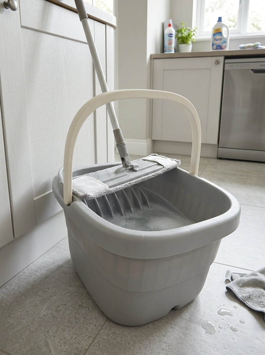 deep rectangular mop bucket