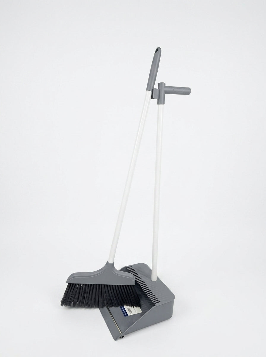 Broom & dust collector set