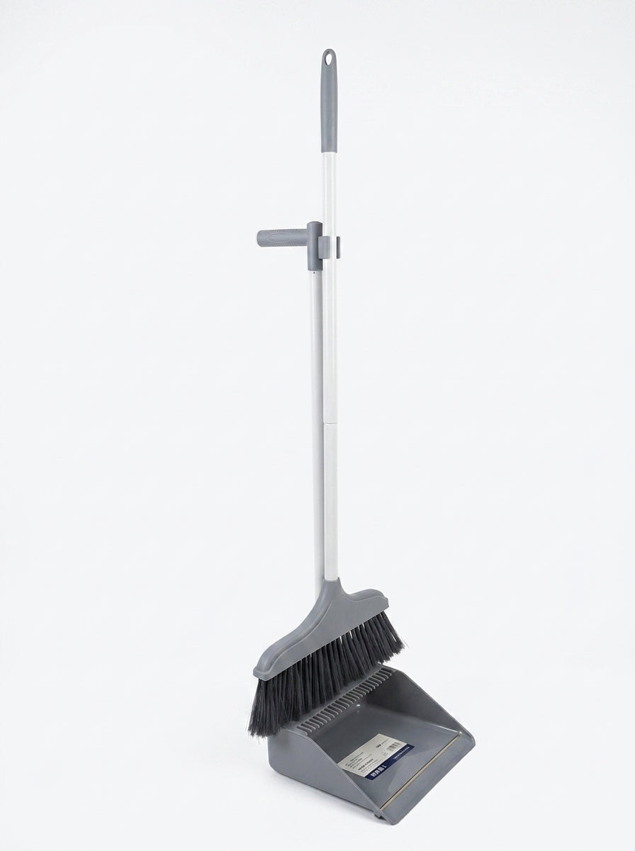 Broom & dust collector set