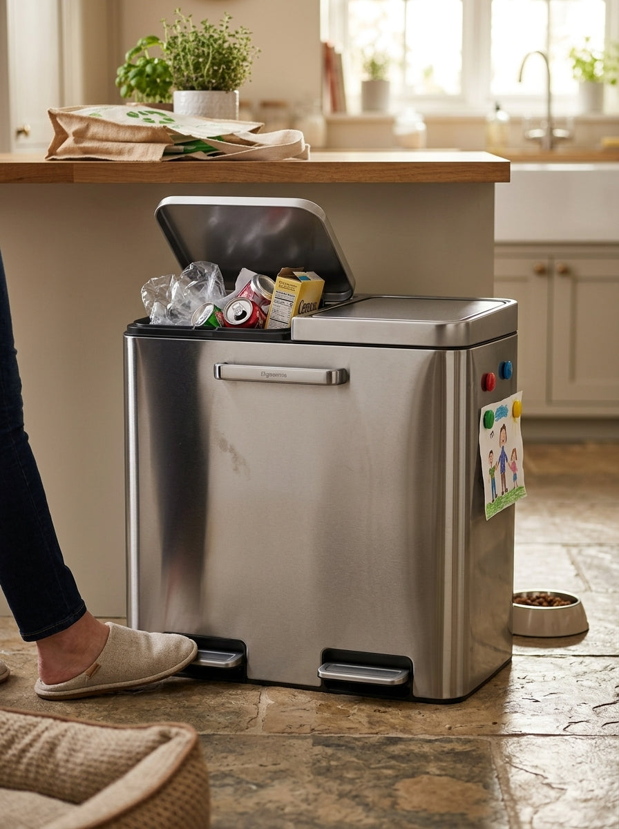 Waste Separation Pedal Bin - Funda Range