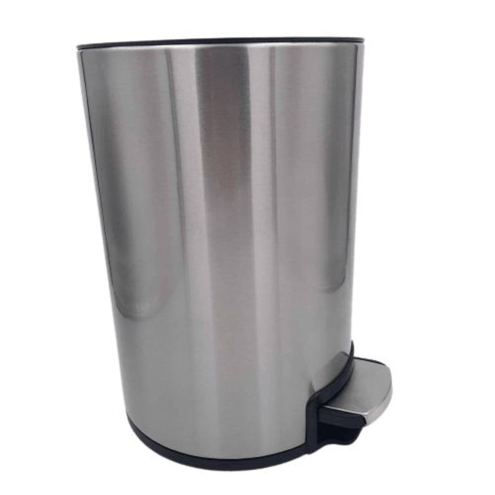 6L Stainless Steel Pedal Bin