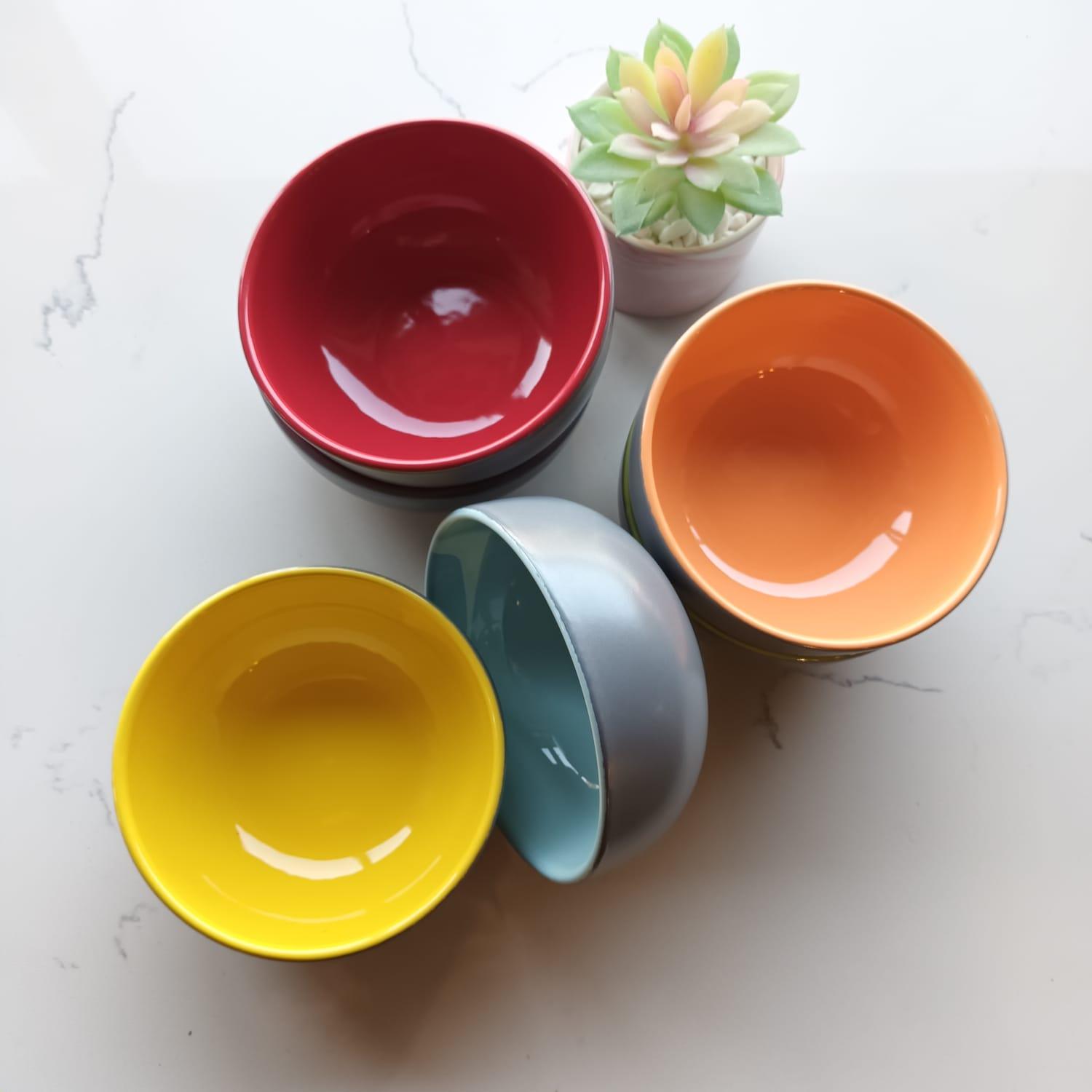 Double Color Bowls - Home And Trends