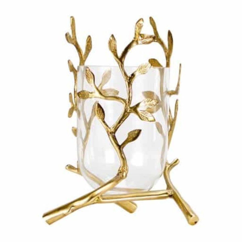 Enchanted Leaf Decorative Vase