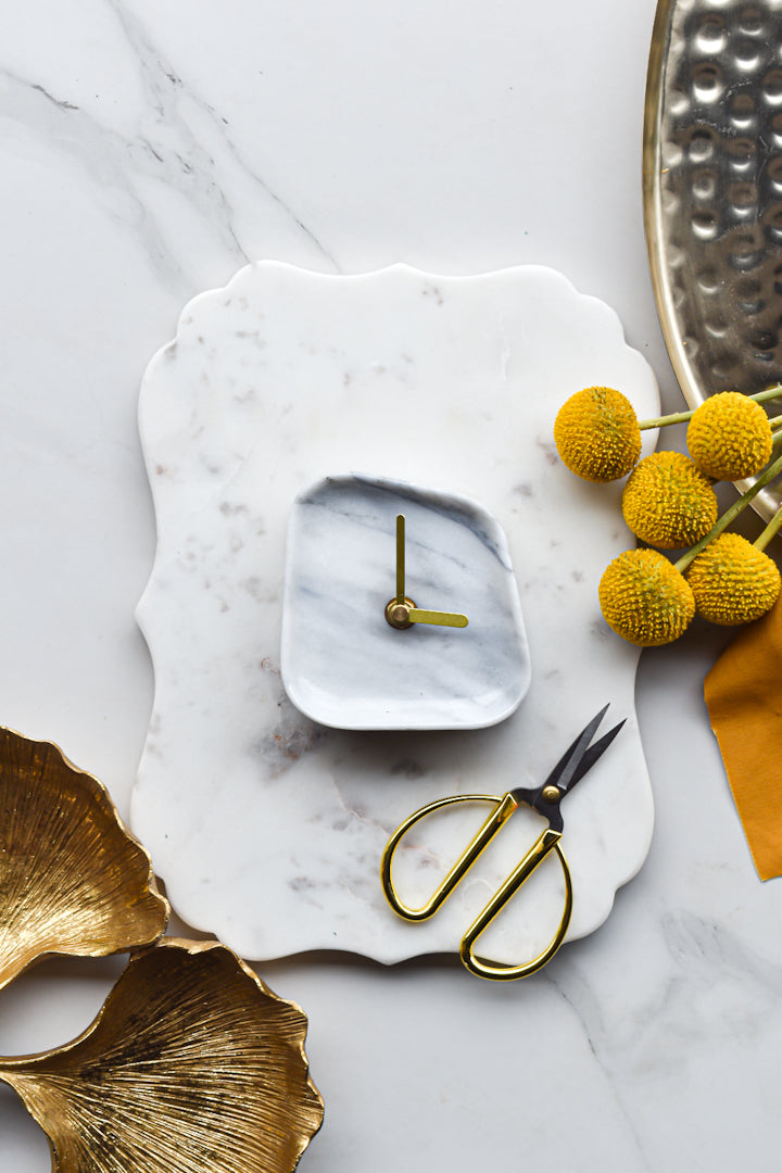Marble Stone Clock - Home And Trends