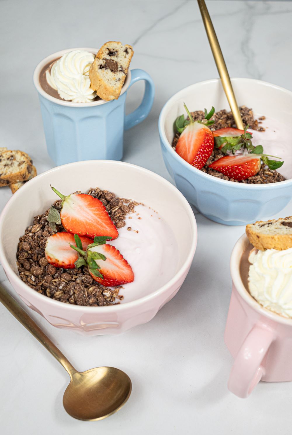 Pastel Colored Bowls