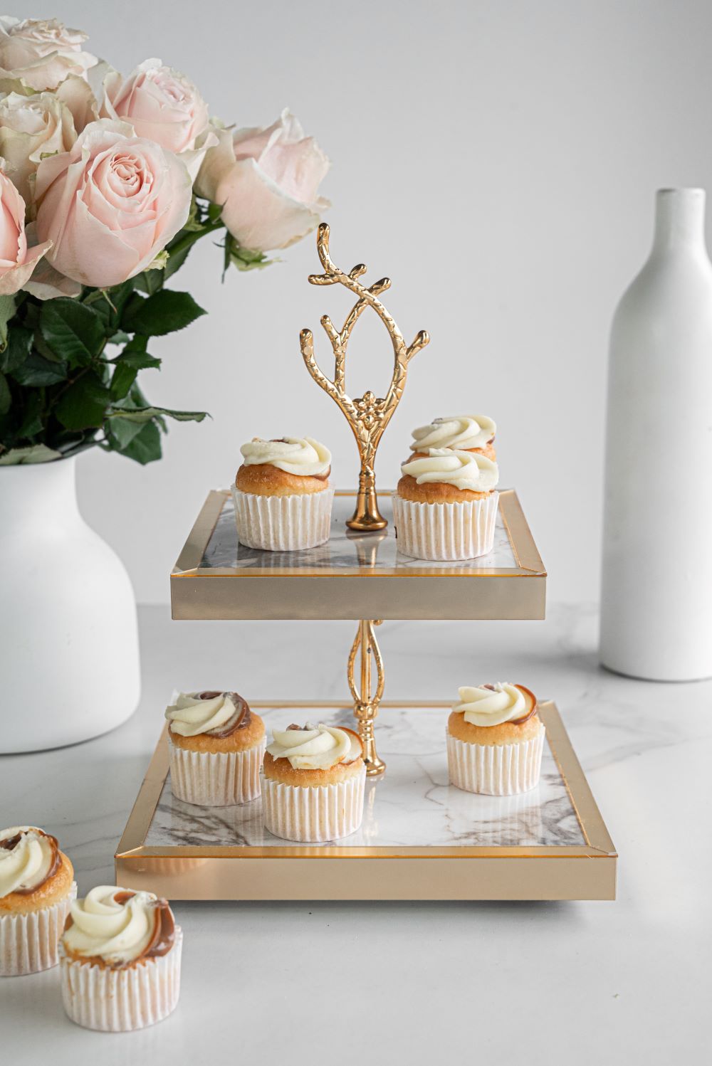 Two Tiered Gold Server