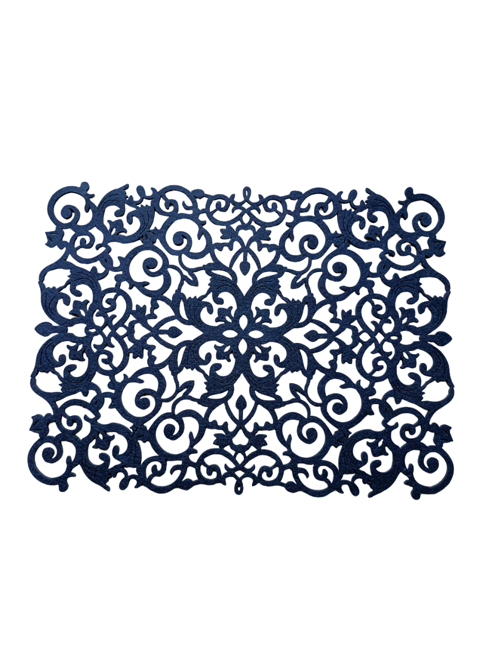6pk Felt Navy Arabelle Placemats