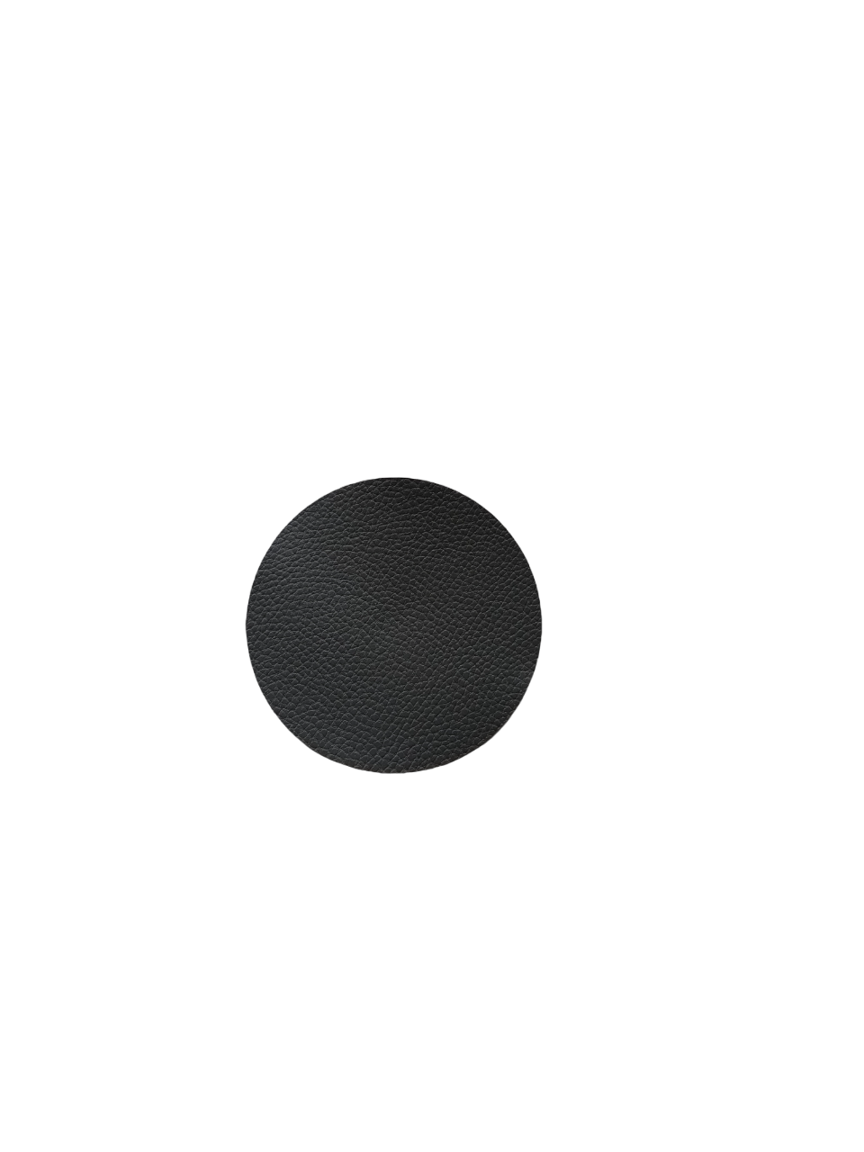 4pk Faux Leather Grey Coaster WW Collection. Promo Deal