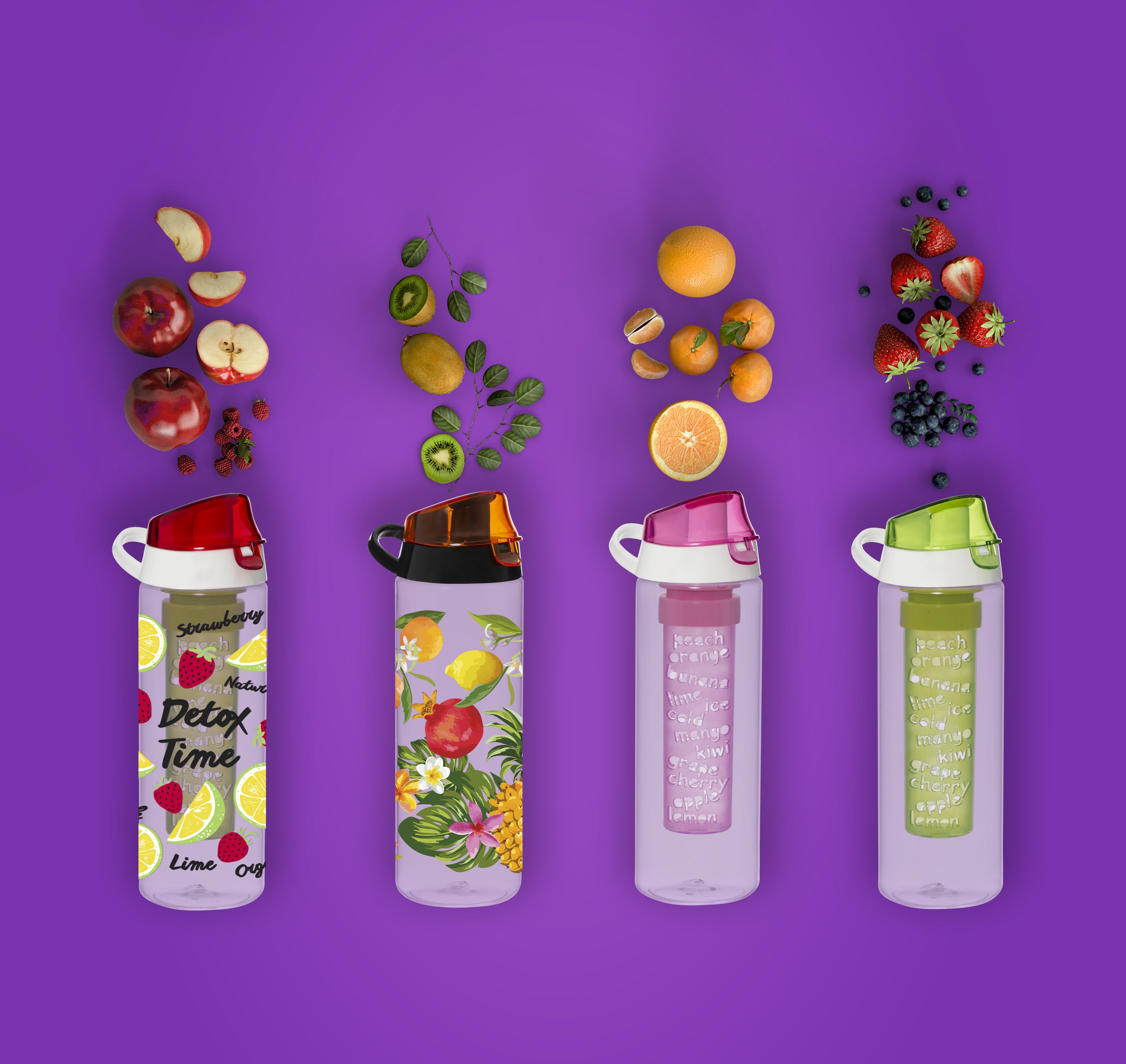 Water Bottle with Fruit Infuser