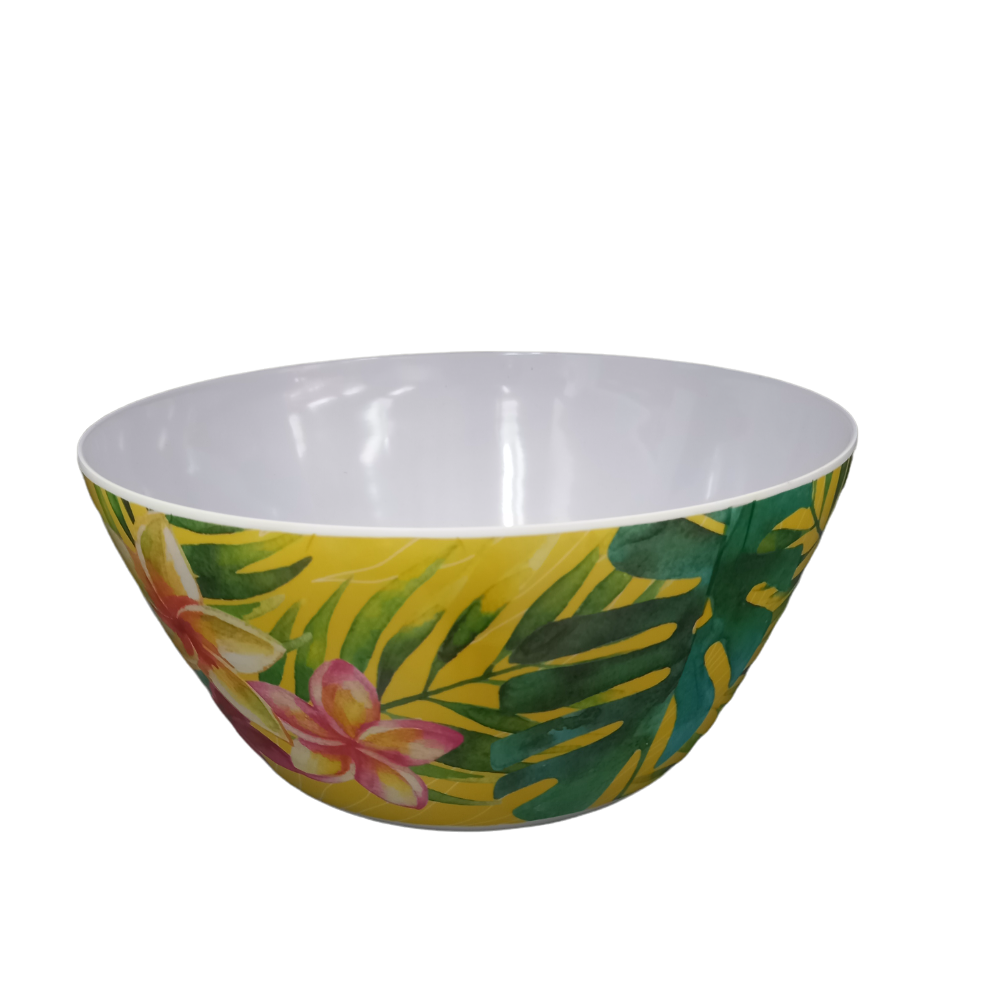 Salad Bowl melamine - Tropical Print