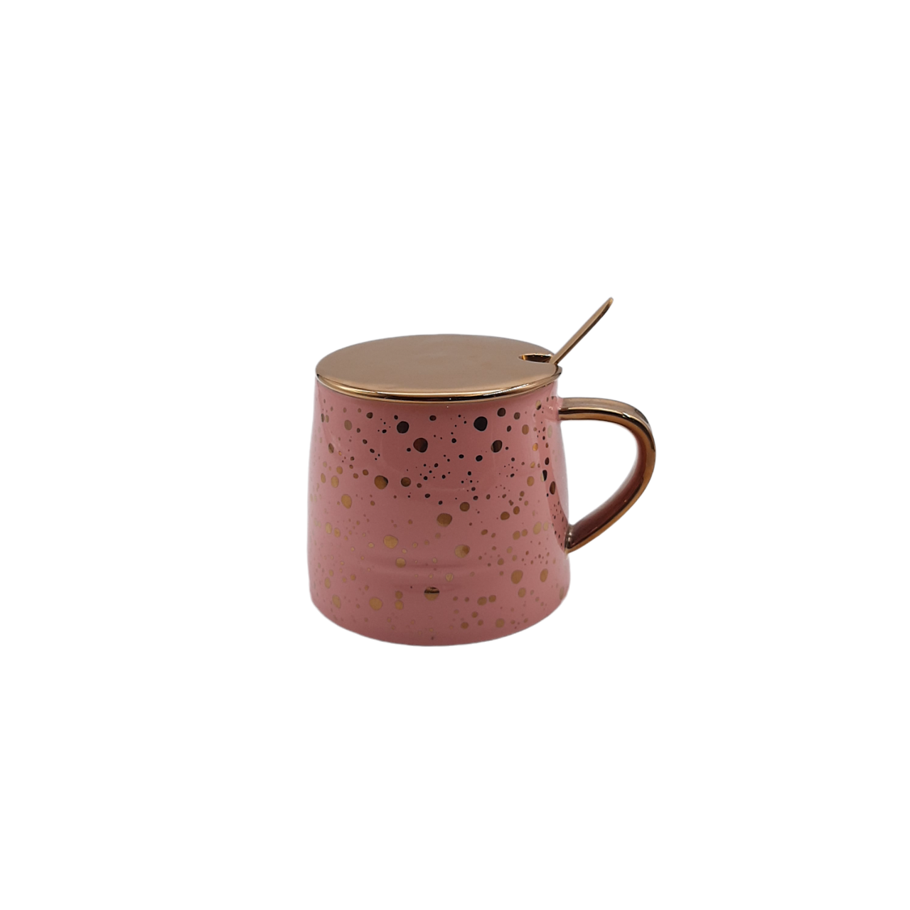 Gold Dotted Mug Set