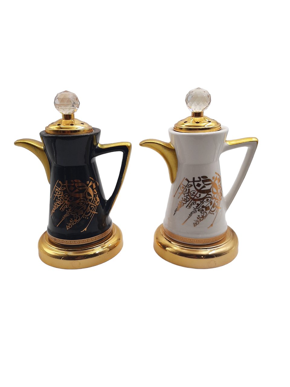 Jug Style Burner with Calligraphy Detail