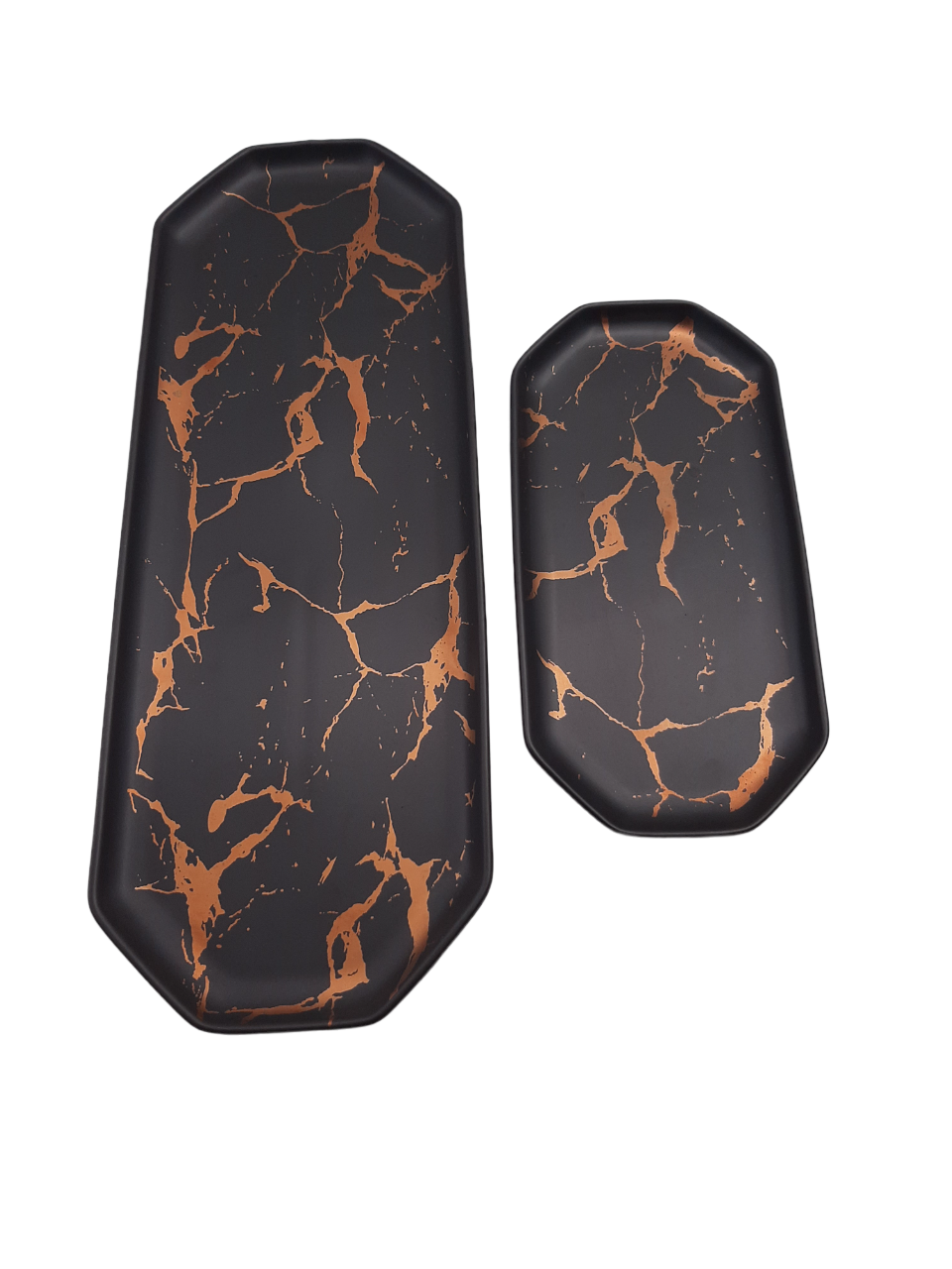 Marble Design Ceramic Rectangular Platter