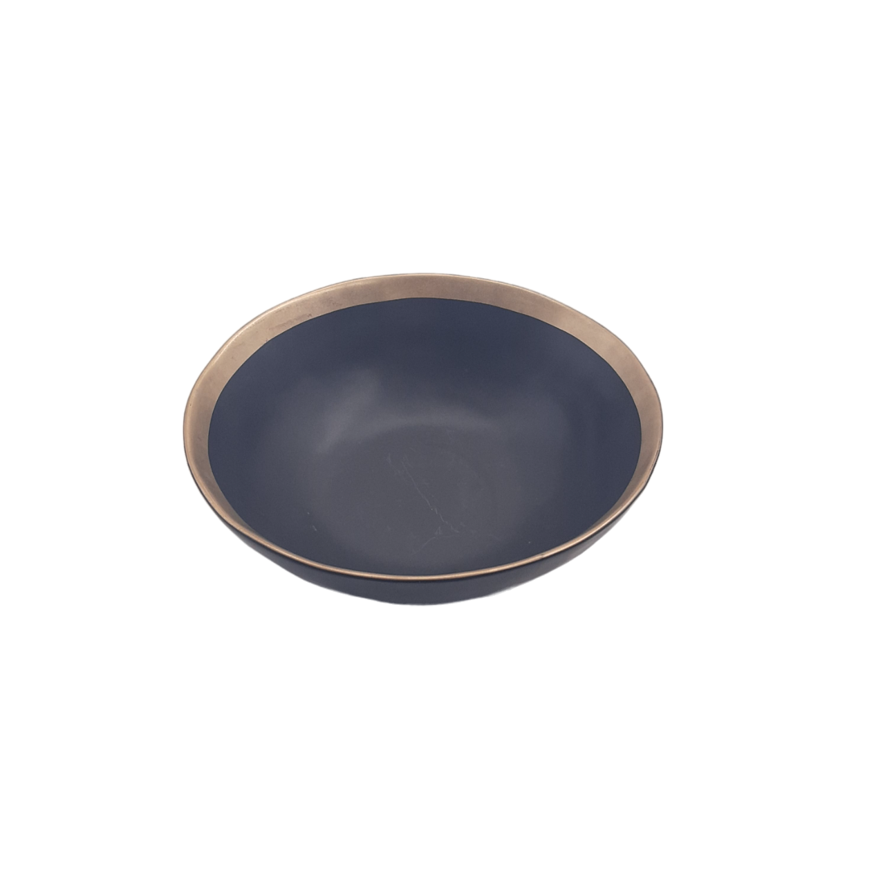 Large Japanese Inspired Matt Black Serving Bowl