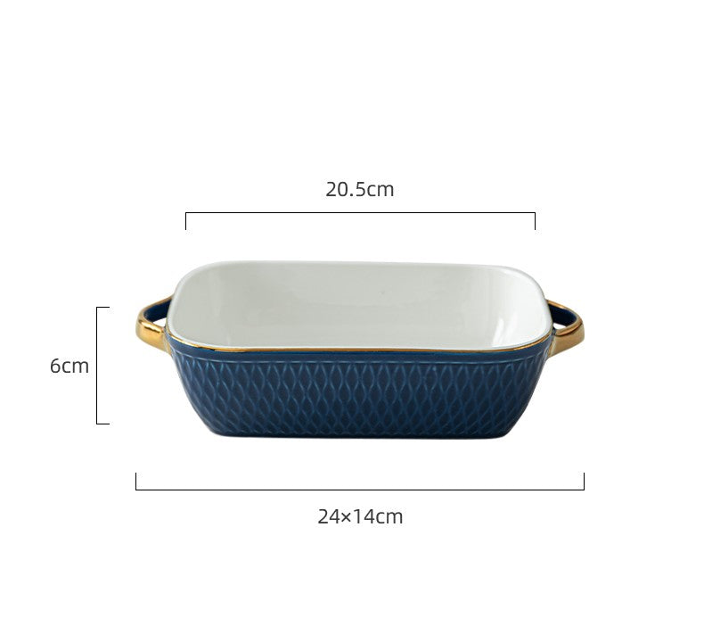 Nordic Rectangular Casserole - Deep