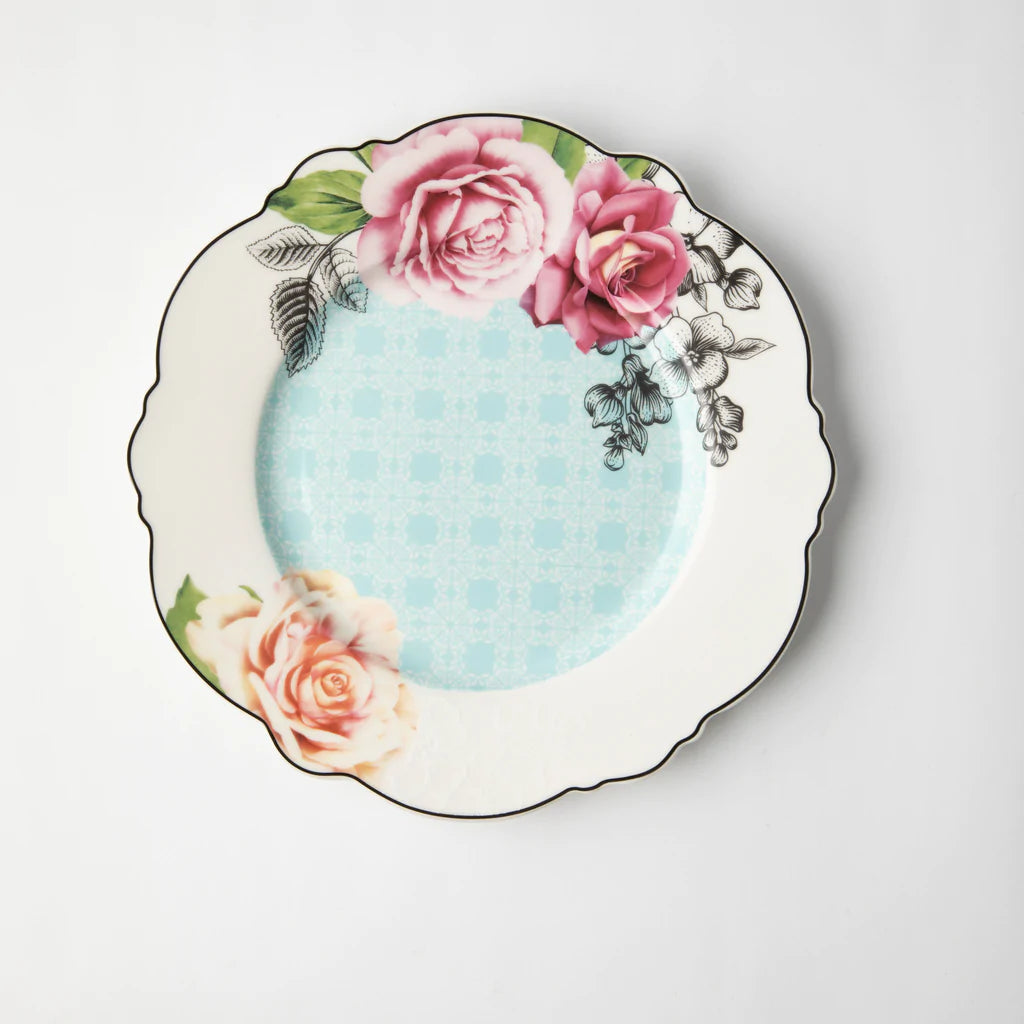 Jenna Clifford Wavy Rose Dinner Plate