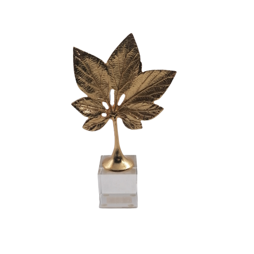 Radiant Leaf Decorative Piece - Home And Trends