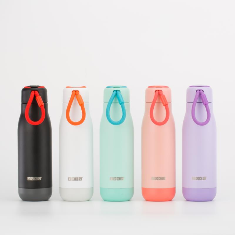 Zoku Stainless Steel Bottle - Matt Aqua