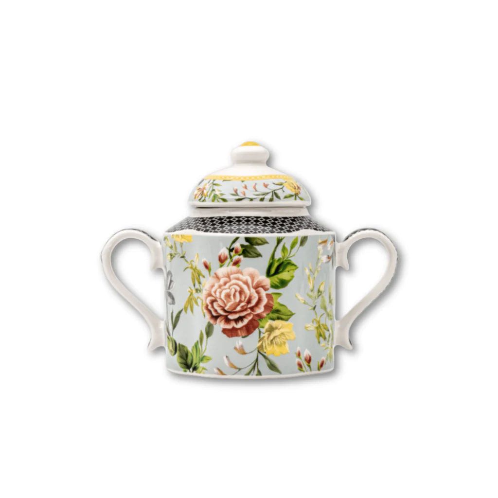 Jenna Clifford Botanica Rose Sugar Pot