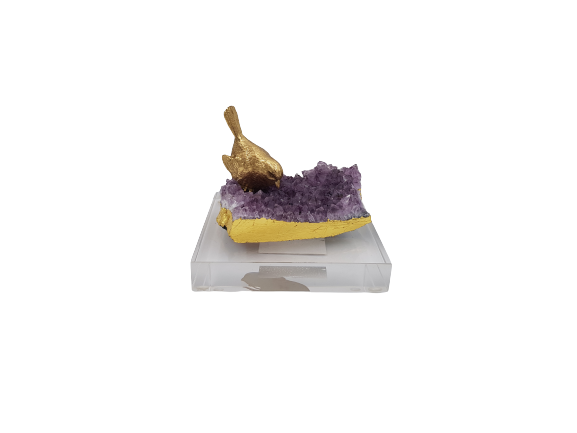 Perched Bird' Quartz Decorative Piece - Home And Trends