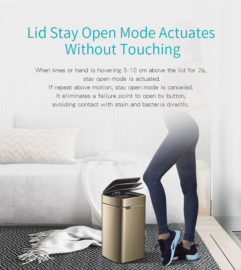 Teza Square Smart Sensor Bin - Lithium Battery
