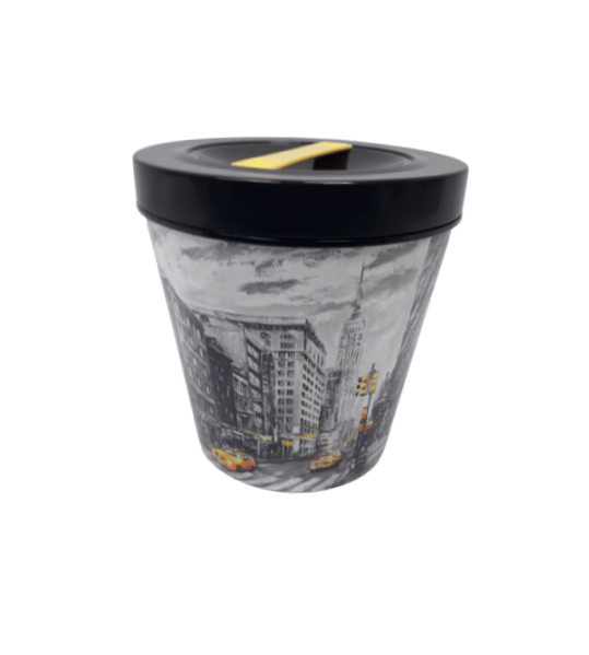 Multipurpose Bucket/Bin/Storage container - New York - Yellow