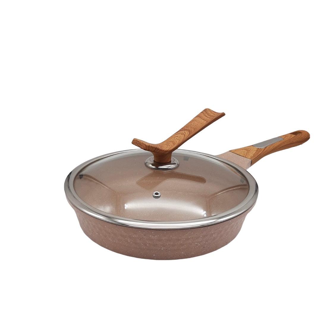 Aluminium Fry Pan - Pink - Home And Trends