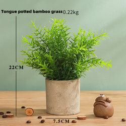 Artificial Flower in Natural Pot - Home And Trends