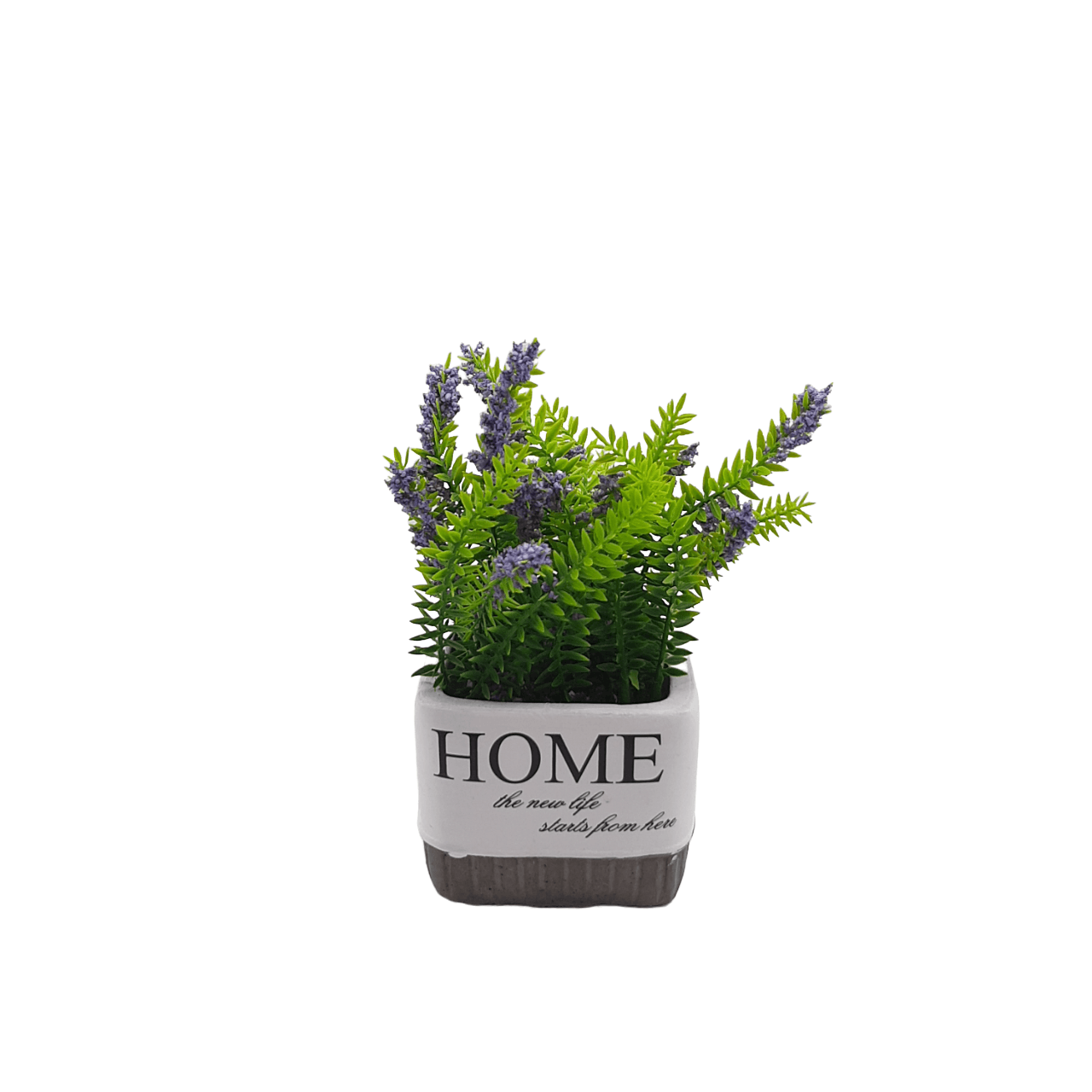 Artificial Lavender Plant in Home Pot - Home And Trends