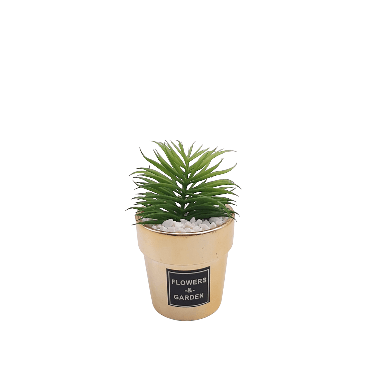 Artificial Plant in Golden Pot - Home And Trends
