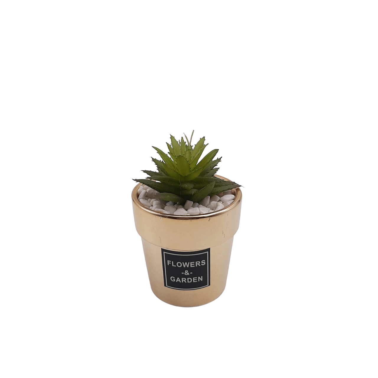 Artificial Plant in Golden Pot - Home And Trends